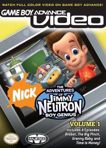 Game Boy Advance Video: The Adventures of Jimmy Neutron, Boy Genius - Volume 1 (Gameboy Advance)