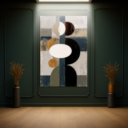 Abstract Contemporary Geometry Wall Art