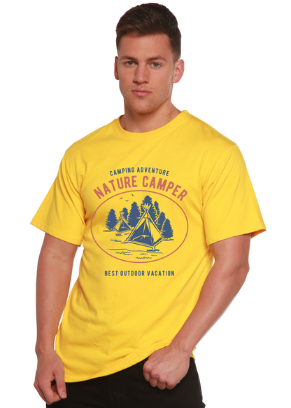 Nature Camper Spun Bamboo® Men's Bamboo Viscose/Organic Cotton Short Sleeve Graphic T-Shirt
