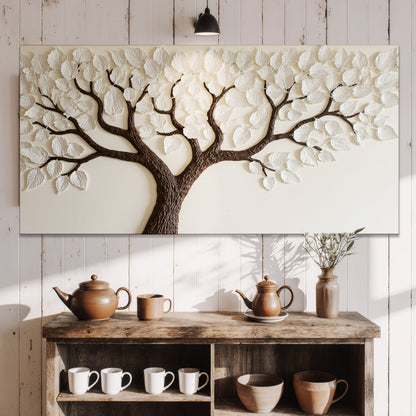 Ivory Canopy Tree Wall Art