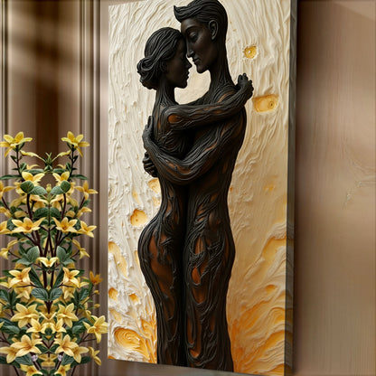 Eternal Love Figure Abstract Wall Art VII