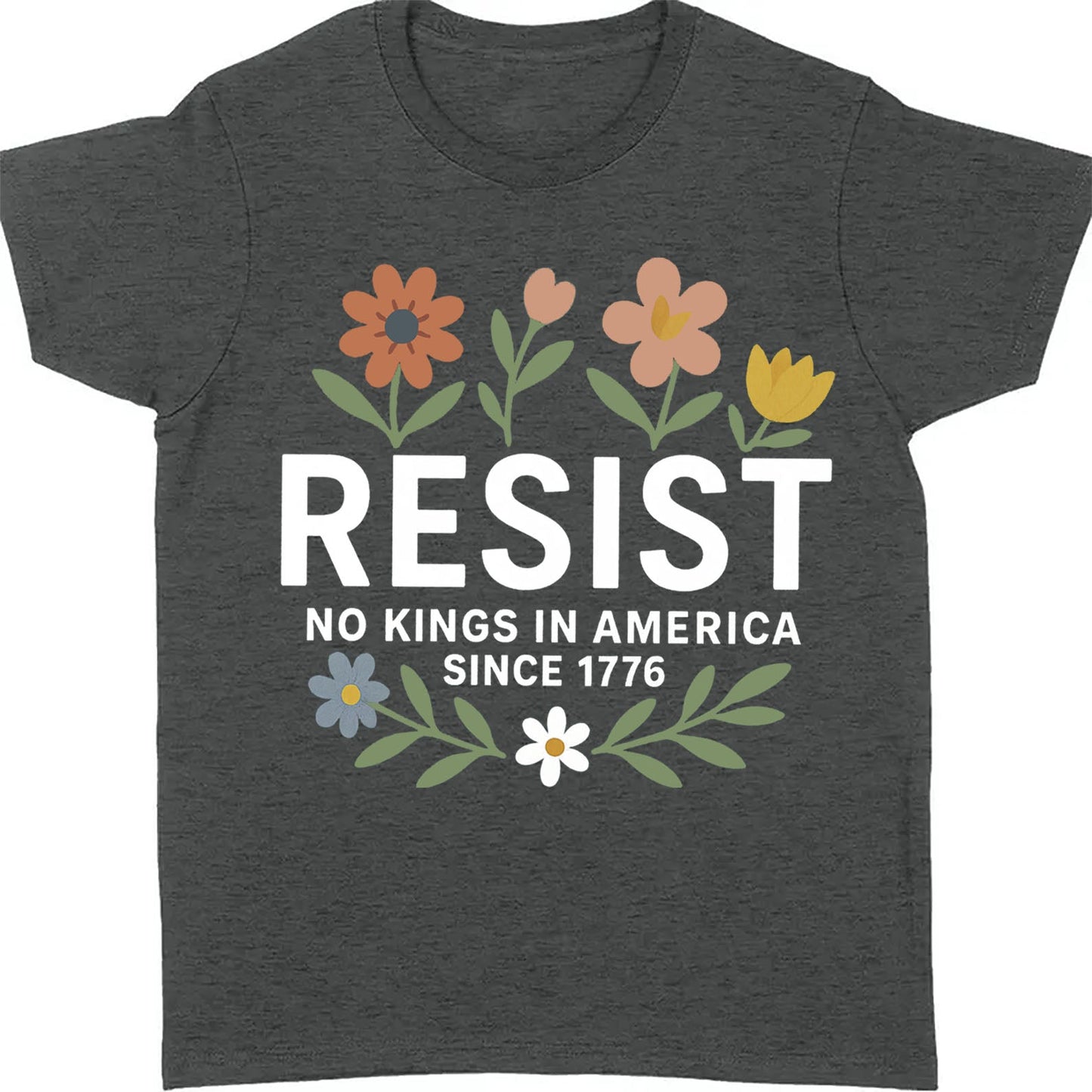 Resist No Kings In America Shirt | Since 1776 Shirt | Anti-Trump Shirt | Anti MAGA | Anti Authoritarian Tee 682462