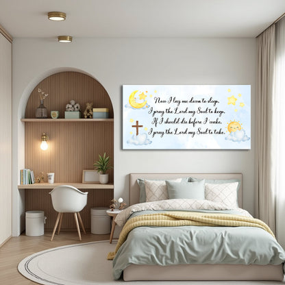 I Lay Me Down To Sleep Faith Sign II