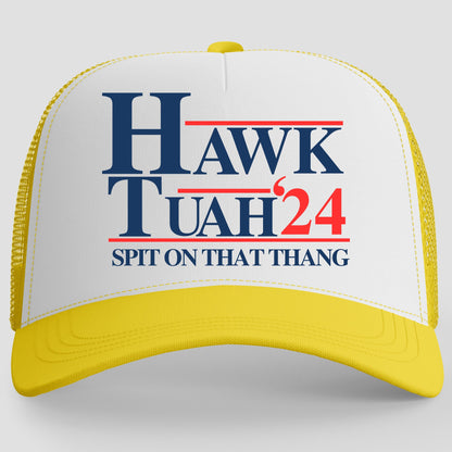 Hawk Tuah Spit On That Thang 2024 | Hawk Tuah Cap | Election Cap | Political Cap Hat C1061 - GOP