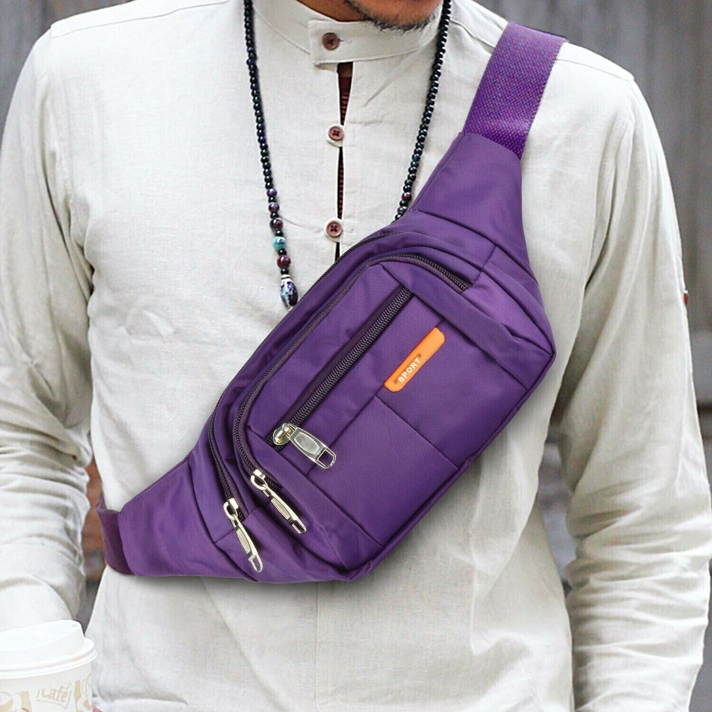 Sporty Waist Bum Bag Jogging Essential