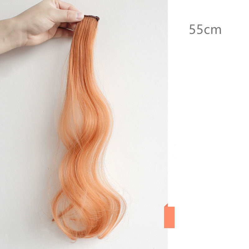 Gradient Invisible Curly Short Wig