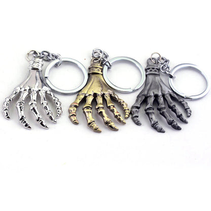 Skull Palm Creative Keychain Pendant Gift