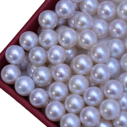 Flawless White Pearl Stud Earrings