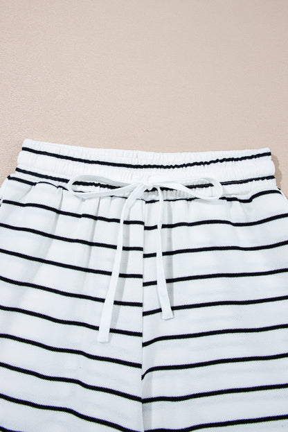 Stripe Top and Pants Set