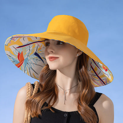 Double-sided Plus-sized Sun Hat