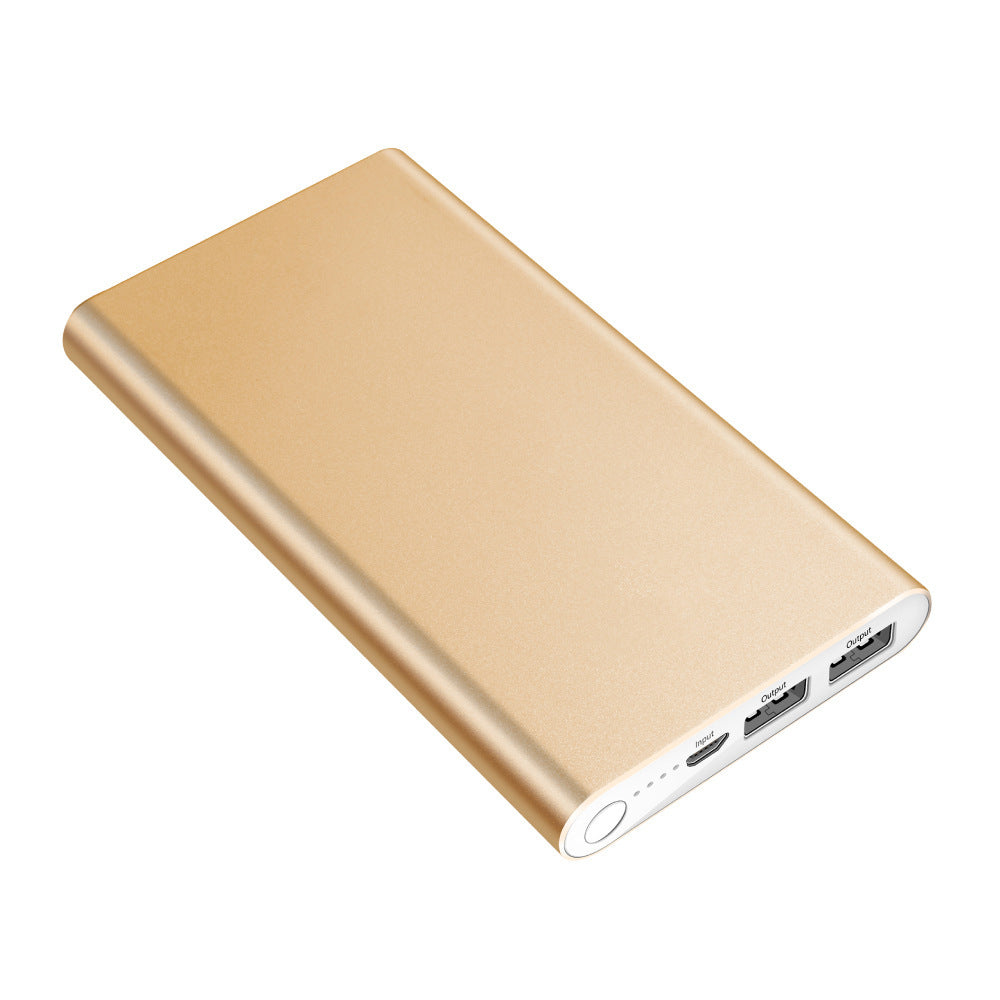 12000mAh Ultra-Thin Aluminum Alloy Power Bank