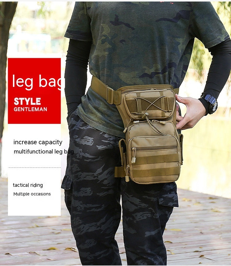 Men's Tactical Leg Bag: Versatile Outdoor Mobile Companion