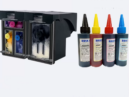 High-Capacity Ink-Addable Color Printer