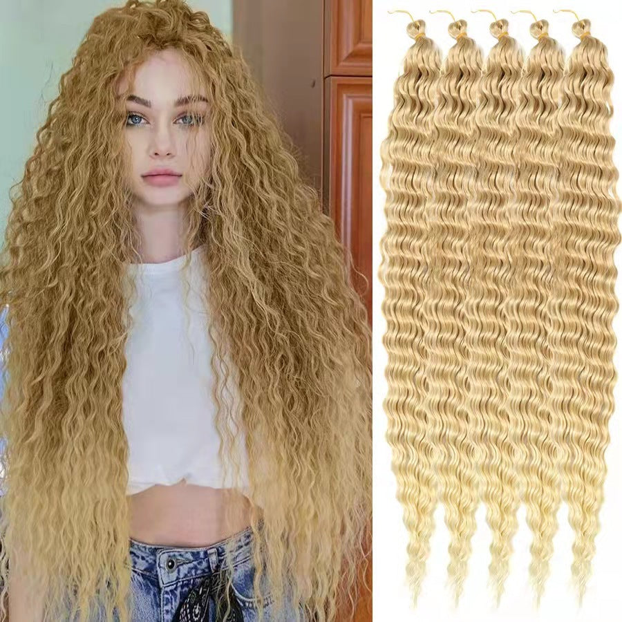 European  American Russian Chemical Fiber Wigs