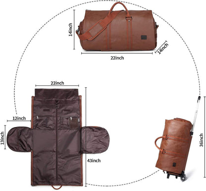 Large Capacity Folding Travel Lever Bag