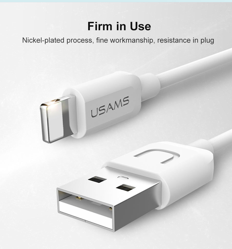 1M USB Charging Cable for iPhone X 8 7 6 5 SE Lightning