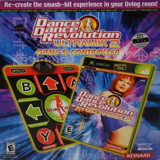 Dance Dance Revolution Ultramix 2 w/ Dance Pad (Xbox)