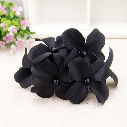 Fabric Six Flower Hair Accessories
