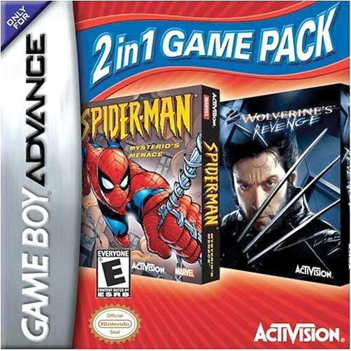 Spider-man Mysterio's Menace / X-2 Wolverines Revenge (Gameboy Advance)
