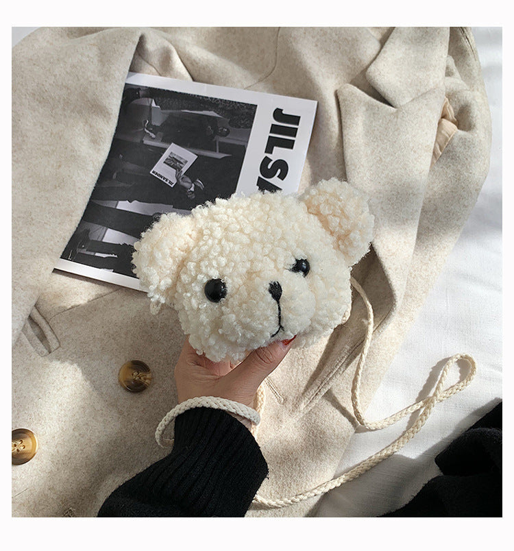 Cute Shoulder Bear Messenger Bag