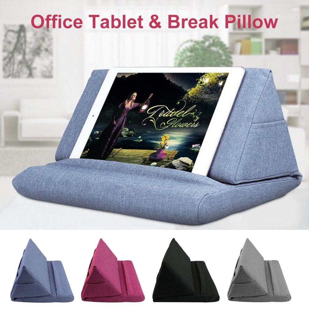 Tablet and Mobile Phone Support Pillow