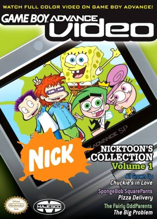 Gameboy Advance Video: Nicktoon Collection Vol 1 (Gameboy Advance)