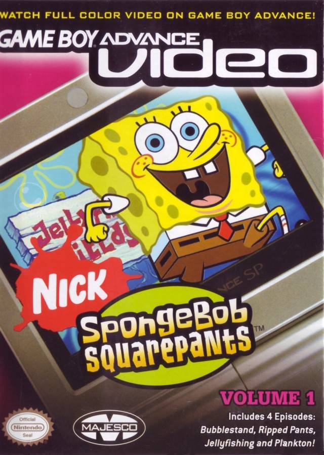 Gameboy Advance Video: Spongebob Squarepants Vol 1 (Gameboy Advance)