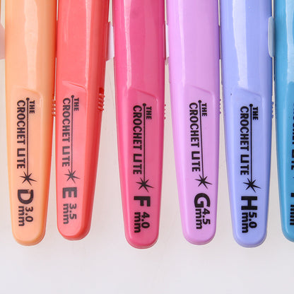 8pcs Crochet Hooks Set, Knitting Needles