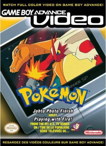 GBA Video Pokemon: Johto Photo Finish and Playing with Fire (Gameboy Advance)