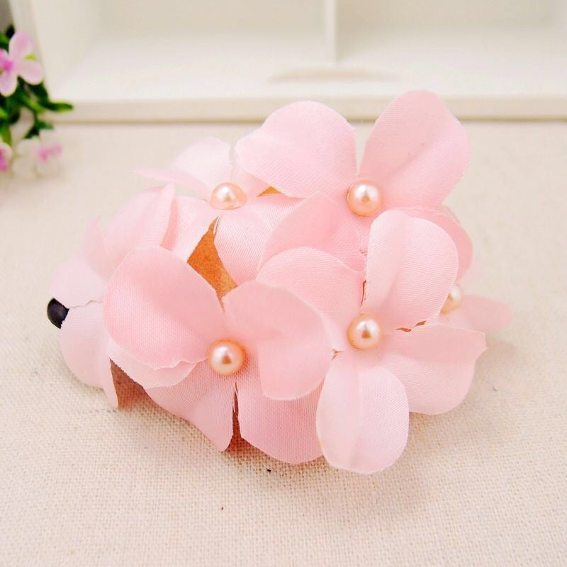 Fabric Six Flower Hair Accessories