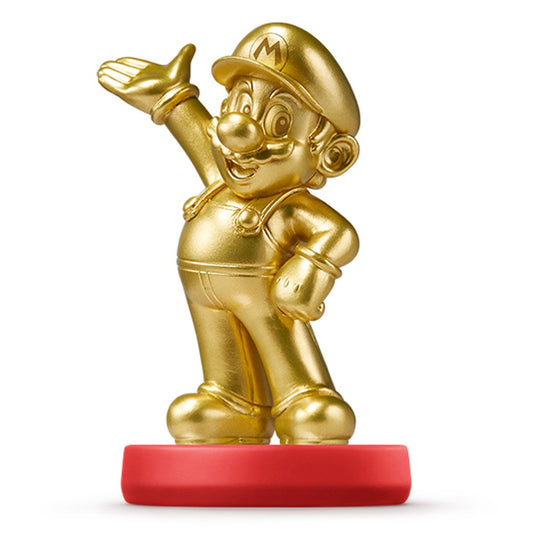 Mario Special Edition Gold Amiibo: Super Mario Bros. Series (Nintendo Switch)
