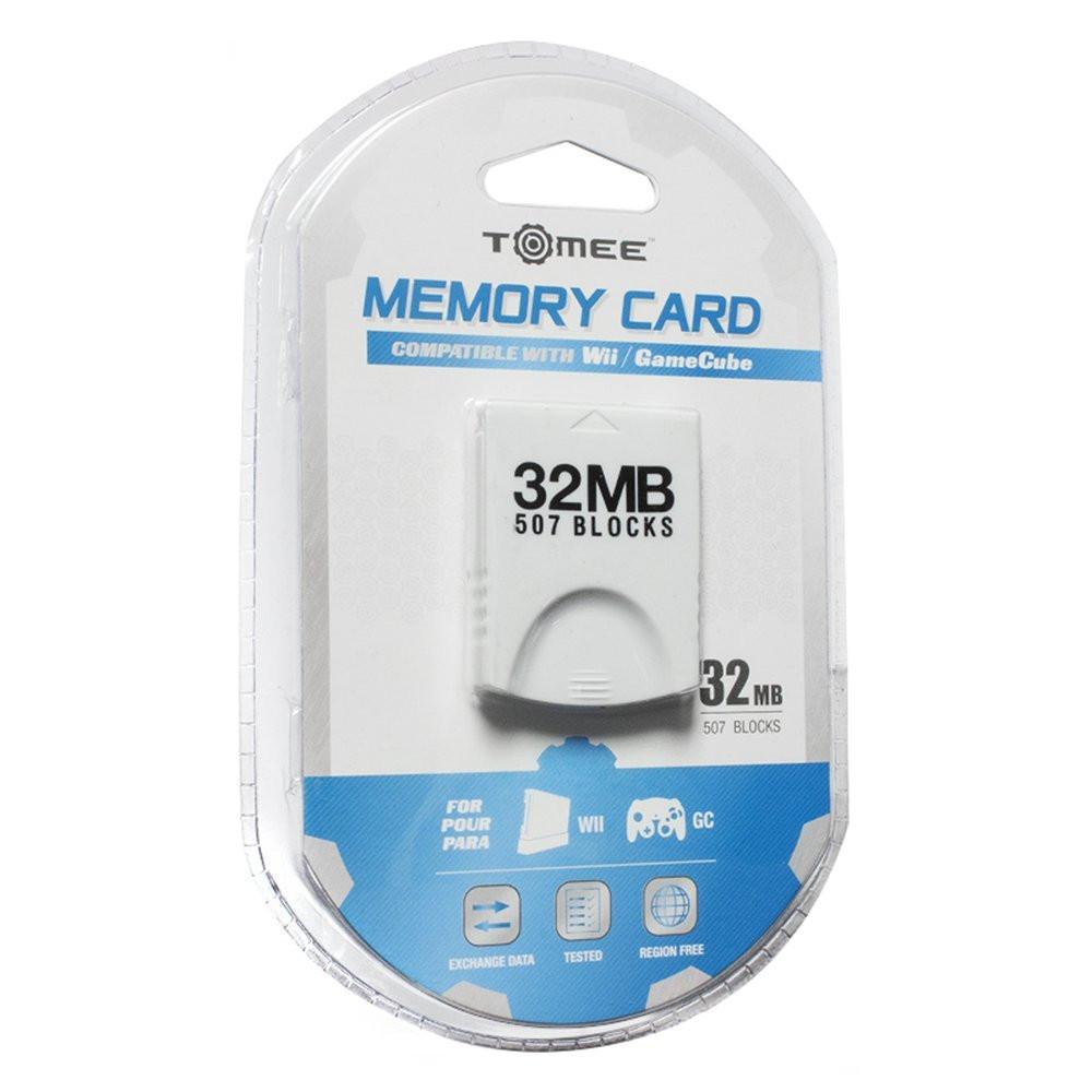 Gamecube Wii 32MB Memory Card (Tomee)