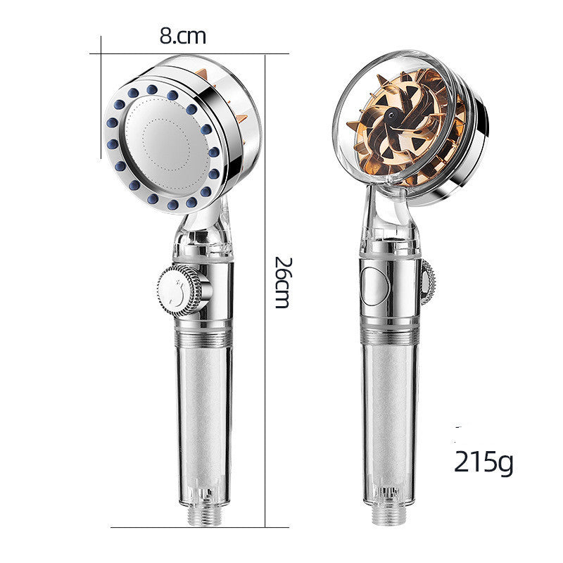 Turbo Shower Head Water Saving High Pressure