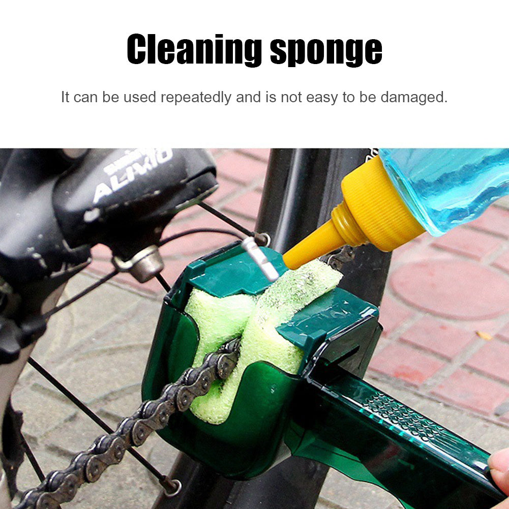 Bike Chain Cleaner & Brush Set