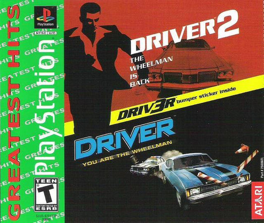 Driver 1 & 2 Compilation Greatest Hits (Playstation)