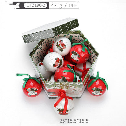 Christmas Gift Box with Tree Decoration Pendant