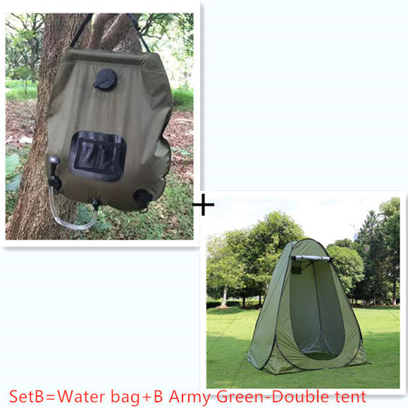 Portable Privacy Tent - Shower & Toilet with UV Protection