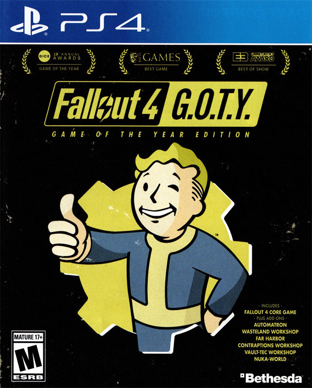Fallout 4: Game Of The Year Edition (Playstation 4)