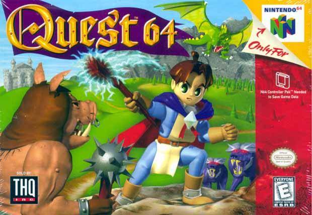 Quest 64 [Game + Strategy Guide] (Nintendo 64)