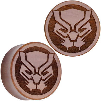 Licensed Marvel Black Panther Sawo Wood Saddle Plug Set