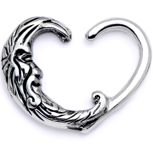 16G 3/8 Man in the Moon Right Heart Closure Ring