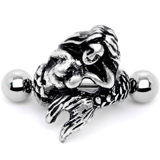 16G 1/2 Mermaids Embrace Cuff Cartilage Earring