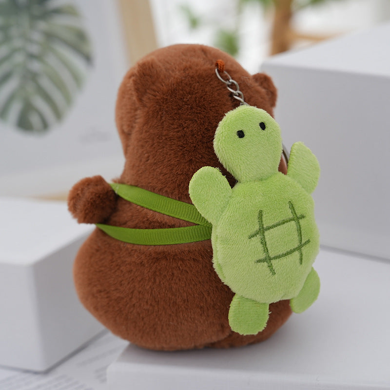 Capabala Figurine Doll Plush Toy Key Chain