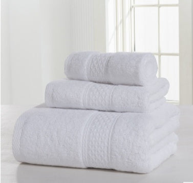 Cotton Soft Double-Sided Thick Bath Towel Set