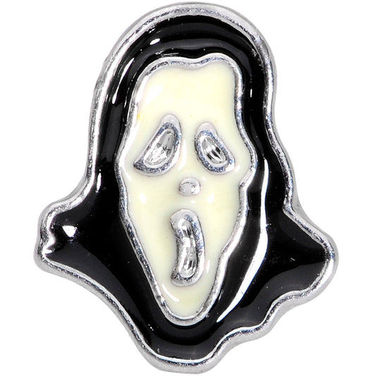 16G 1/4 Halloween Screaming Ghost Cartilage Tragus Earring