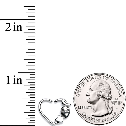 16G 3/8 Alien Among The Stars Left Heart Closure Ring