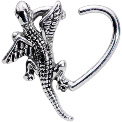 16G 3/8 Climbing Dragon Right Heart Closure Ring