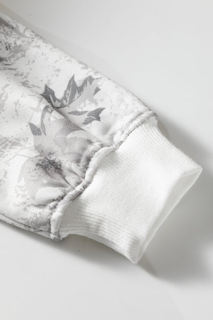 Classic Woodland Camo Hoodie and Sweatpants Set