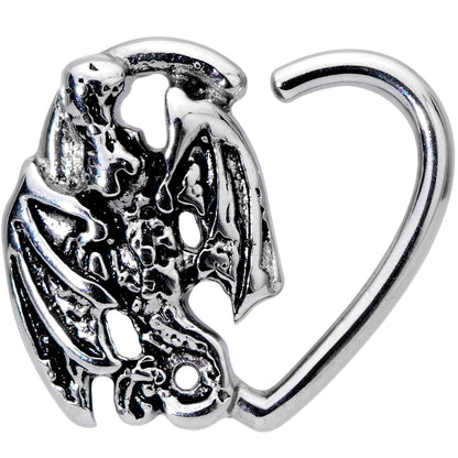 16G 3/8 Crouching Dragon Right Heart Closure Ring