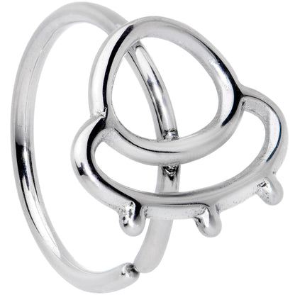 20G 5/16 Alien Spacecraft UFO Seamless Circular Ring